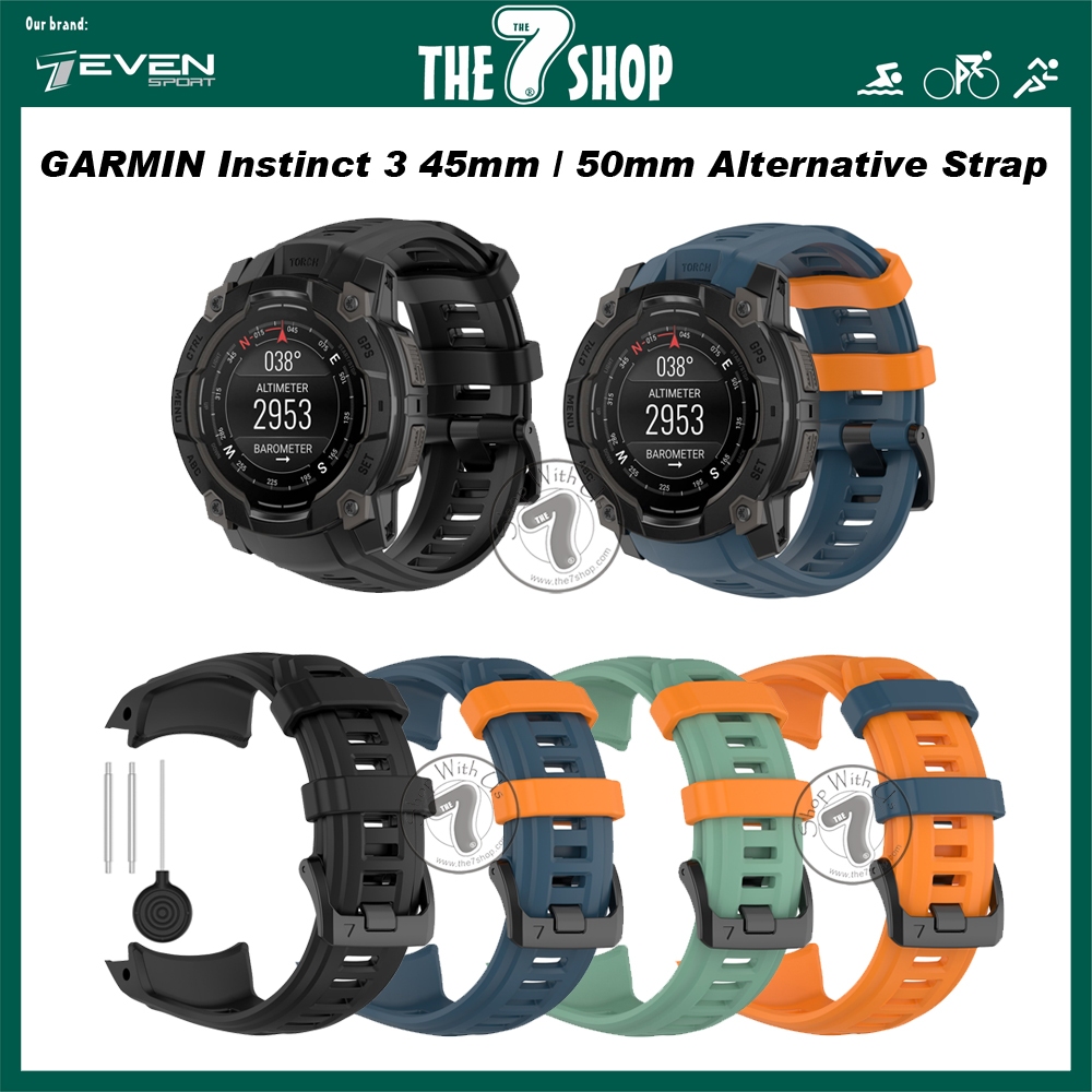 [ใหม่] Garmin Instinct 3 45mm / 50mm Alternative Strap / Tali Jam Garmin Instinct 3 45mm / Tali Jam 
