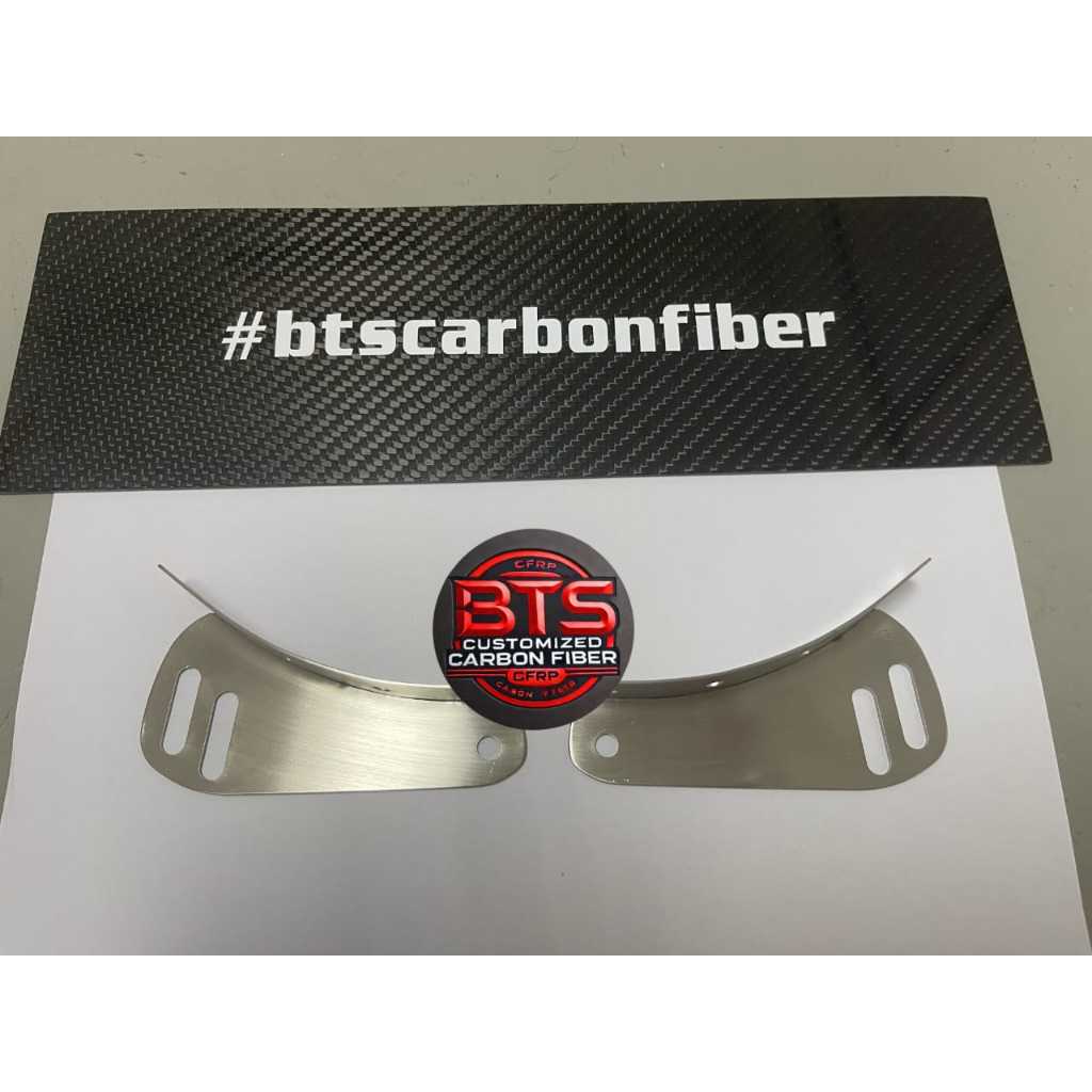 BTSmateMUGEN ขายึดสปอยเลอร์ Stainless Steel_FD2R MUGEN GT Wing Civic FD