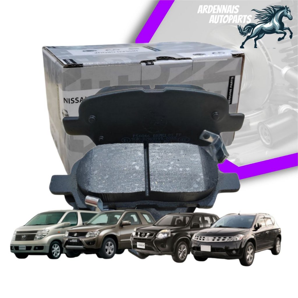 ผ้าเบรค NISSAN REAR สําหรับ NISSAN MURANO Z50 / NISSAN ELGRAND E51 / NISSAN X-TRAIL T31 / NISSAN SUZ