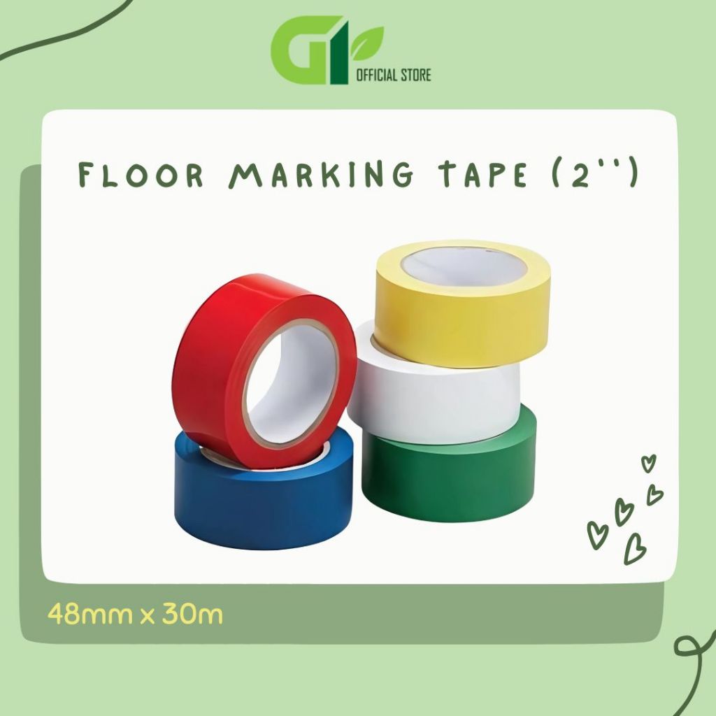 เทปปิดพื้น (2) 48mm x 30m