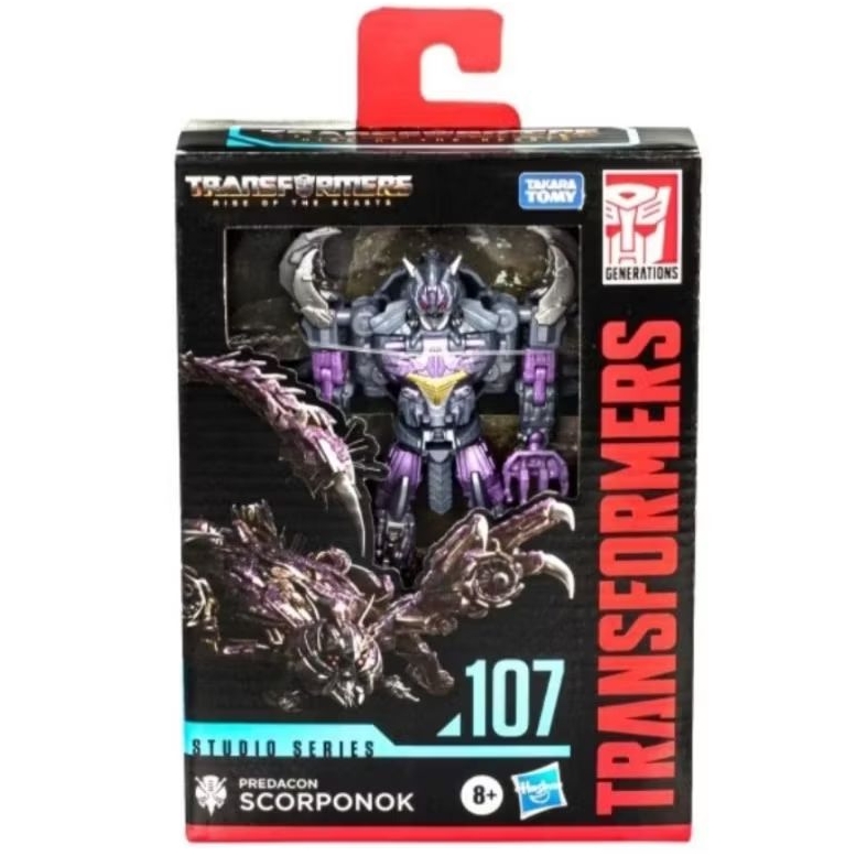 Transformers Studio Series Deluxe 115 Double Punch 117 Hatchet 107 Scorponok
