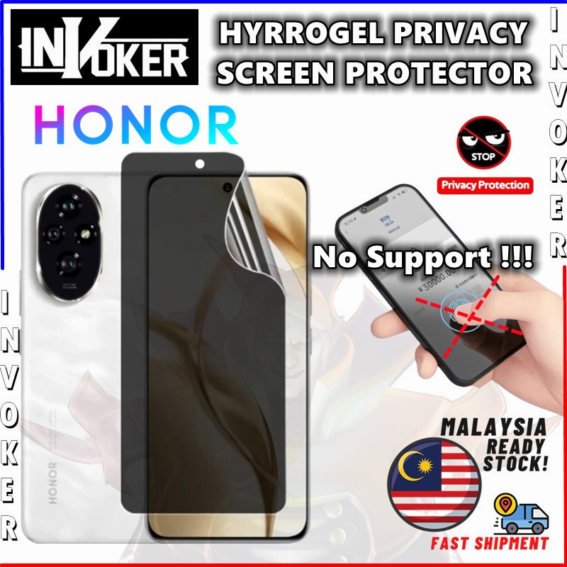 Honor GT Pro / Power / GT / Hydrogel Privacy Matte Screen Protector