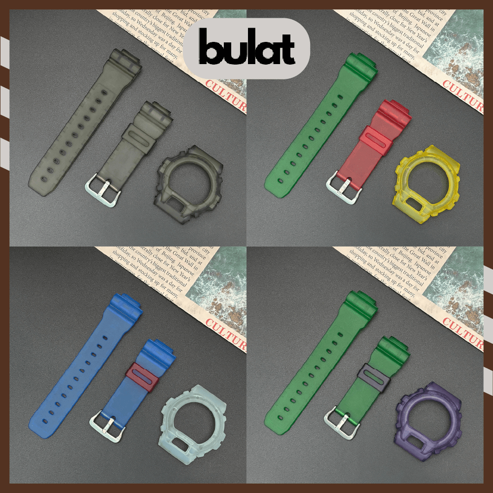 Bnb Dw6900 Bnb Jelly Tali Jam G Shock สายนาฬิกา Casio Bnb Dw6900 Bnb นาฬิกา Casio Man