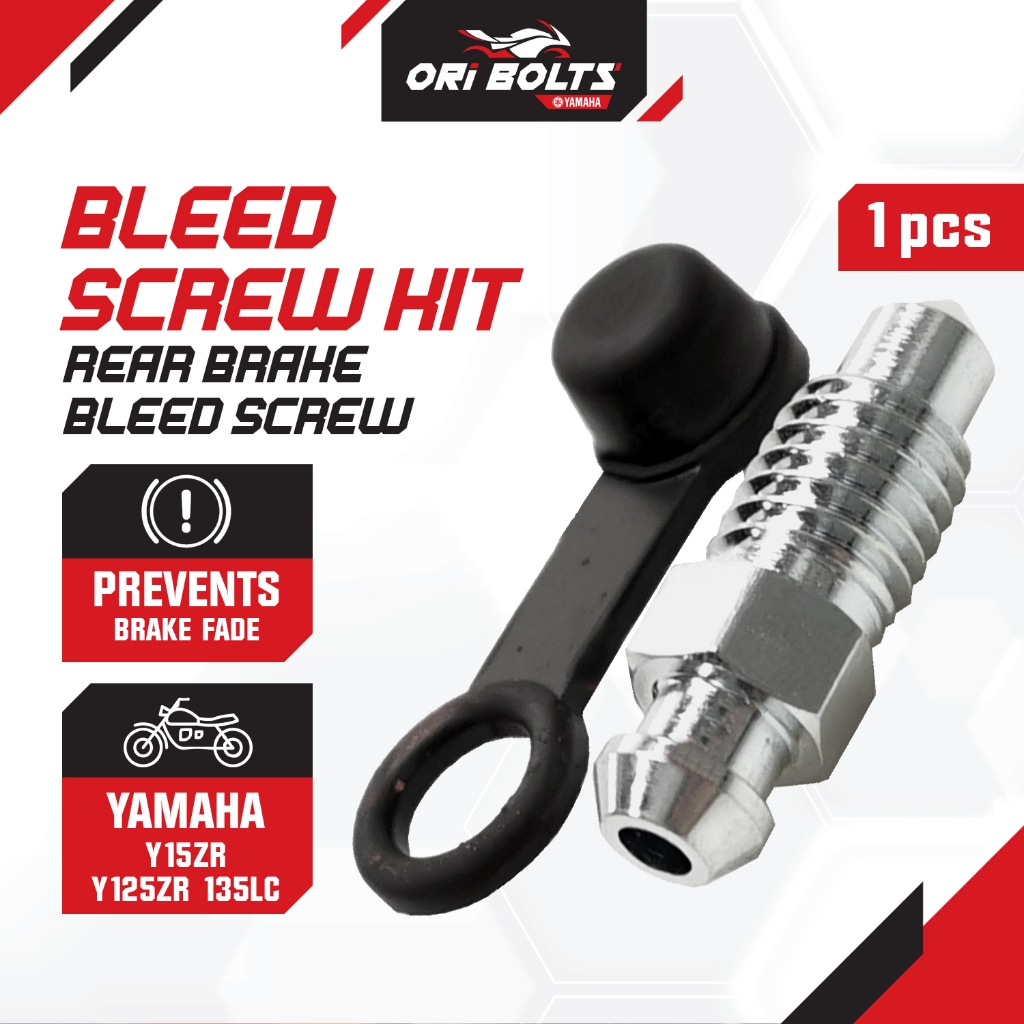 50C-W0048-00 Yamaha Y125ZR Y15ZR Y15 V1 V2 135LC 5 ความเร็ว V8 สกรูเลือดออก