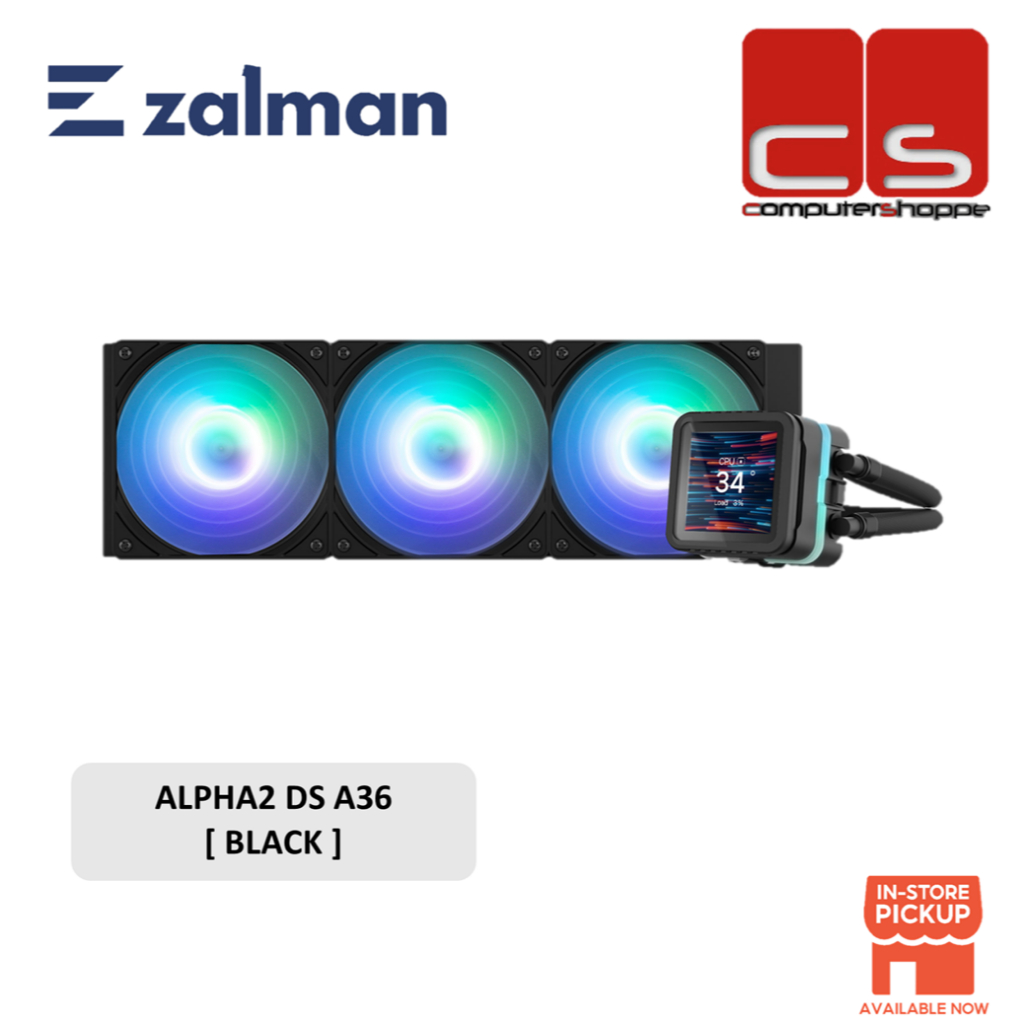 Zalman ALPHA2 DS A36 [ สีดํา ]
