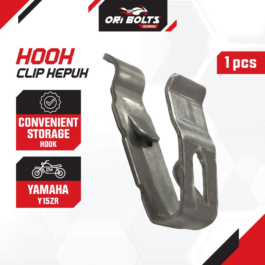 5P0-F8379-00 Yamaha Y15ZR Y15 (3314 3327) V1 V2 แผงตะขอ Legshield Kepuk คลิป