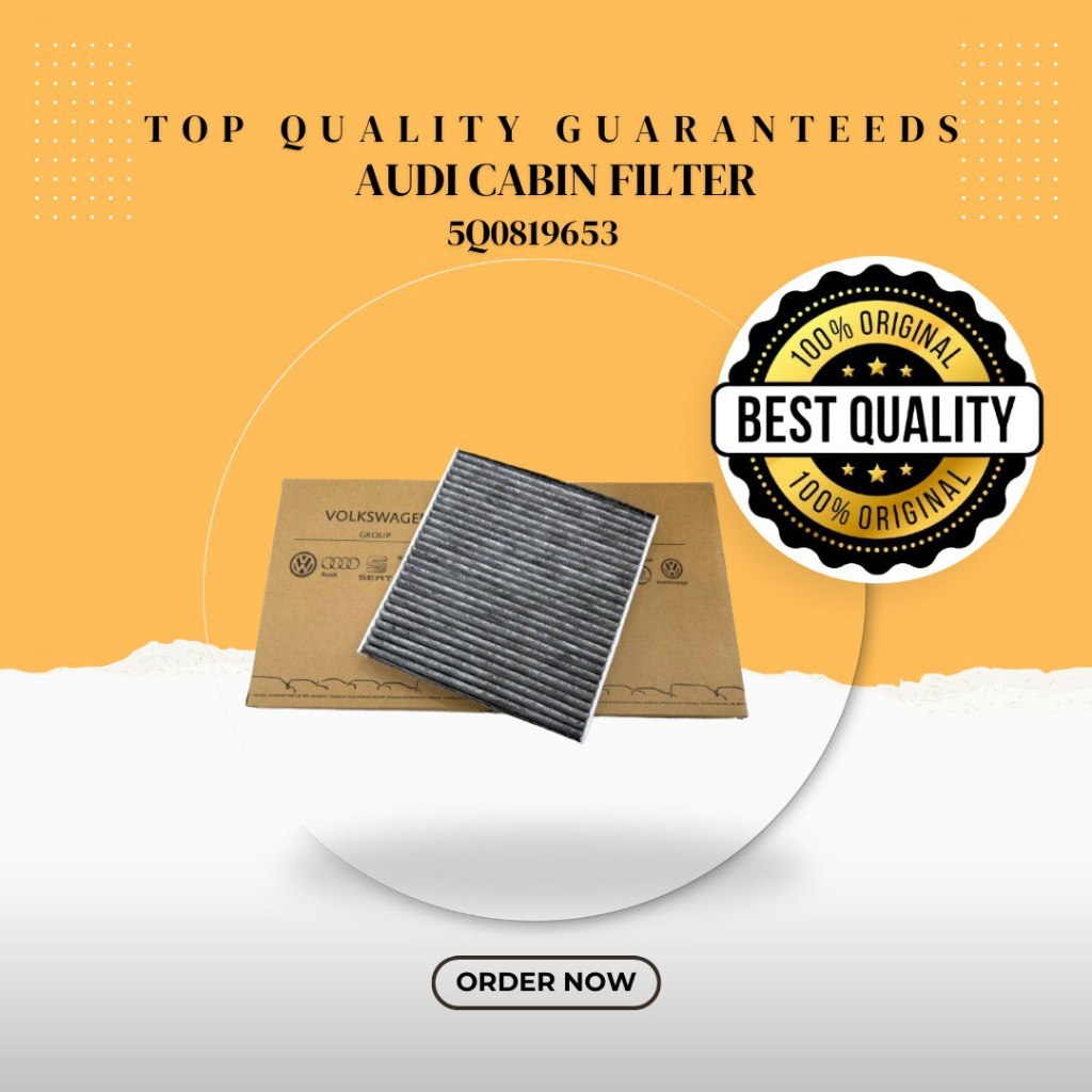 5Q0819653 5Q0819669 AIR COND CABIN FILTER VW GOLF MK7 / PASSAT B8 / TIGUAN MK2 / A3 VW MK2 AUDI A3 Q