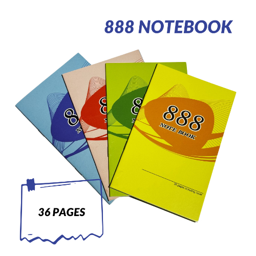 NB888 F6 60GSM Pocket Notebook 36Pages สีสุ่ม F6 โน้ตบุ๊คแบบพกพา 36 หน้า 60g สีสุ่ม/Mini Single Line
