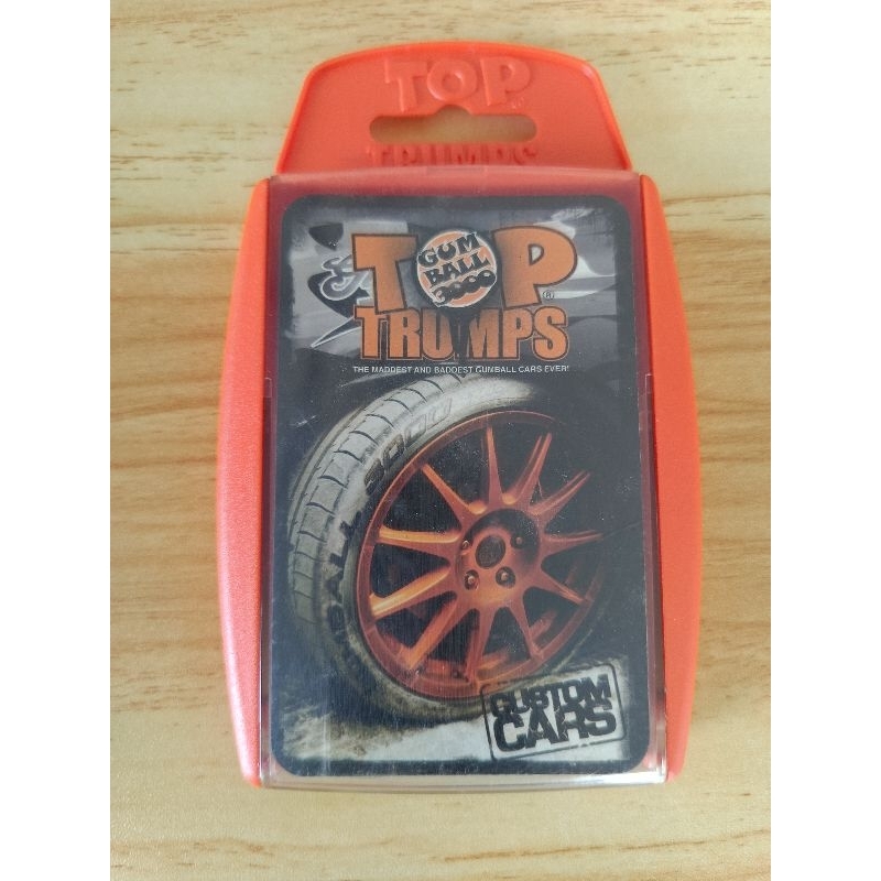 Top Trumps Gum Ball 3000 การ์ดสะสมรถยนต์แบบกําหนดเอง