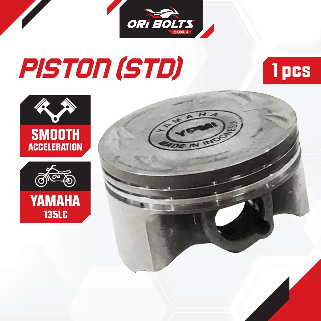 50C-E1631-01 Yamaha 135LC (0209) V1 V2 V3 V4 V5 V6 V7 V8 ลูกสูบปลอม