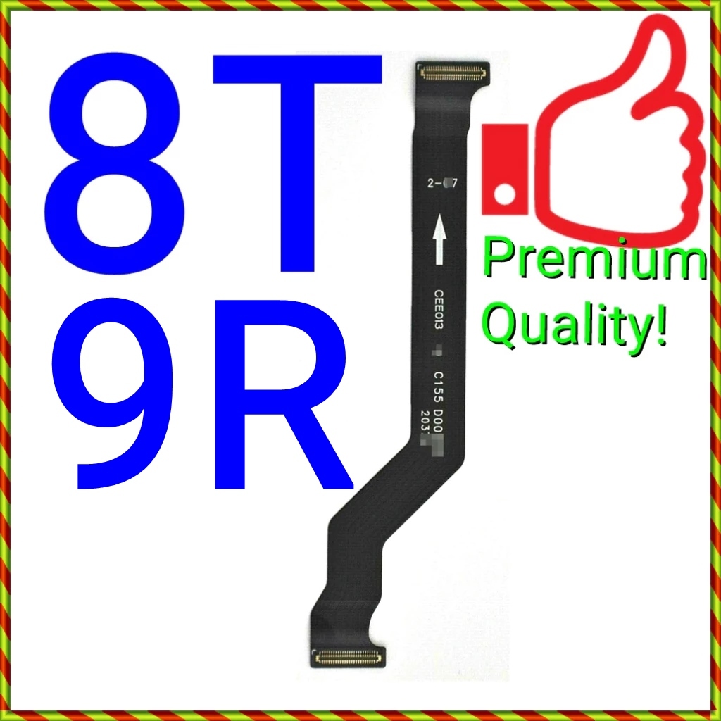 ใหม่เมนบอร์ดหลักเป็น LCD / SUB บอร์ด Flex Cable Ribbon สําหรับ OnePlus 8T / 9R / KB2003 KB2005 LE210