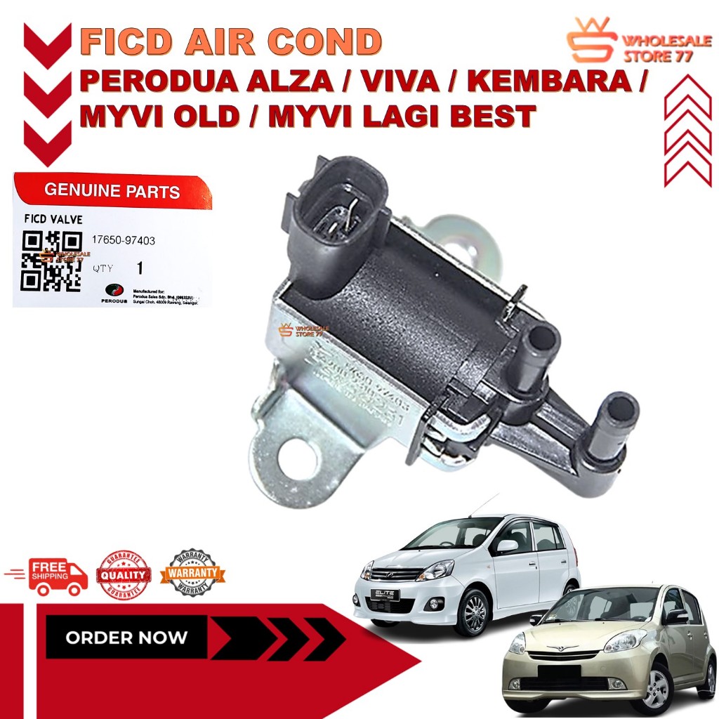 PERODUA MYVI OLD / MYVI LAGI BEST / ALZA / VIVA / KEMBARA DVVT FICD ปั๊มวาล์วสุญญากาศ 136200-2610 17