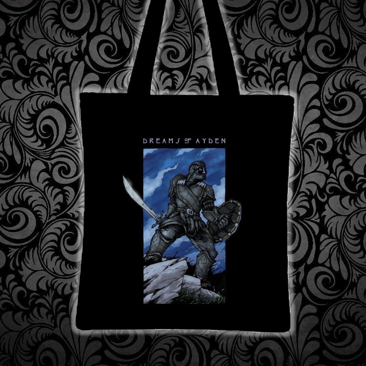 DREAM OF AYDEN WARRIOR กระเป๋าผ้าแคนวาสพิมพ์ลาย