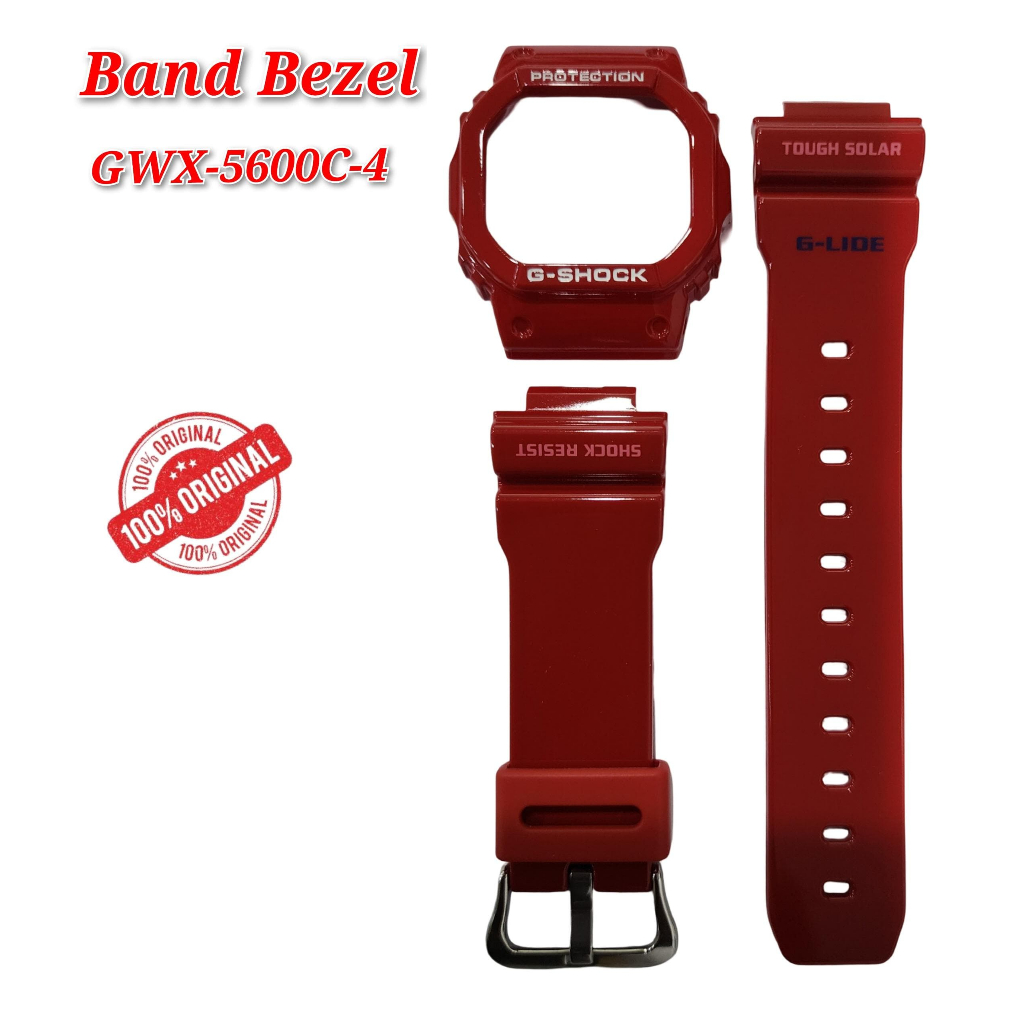 ฝาครอบวงสําหรับชิ้นส่วนทดแทน GWX-5600C-4 - Band และ Bezel