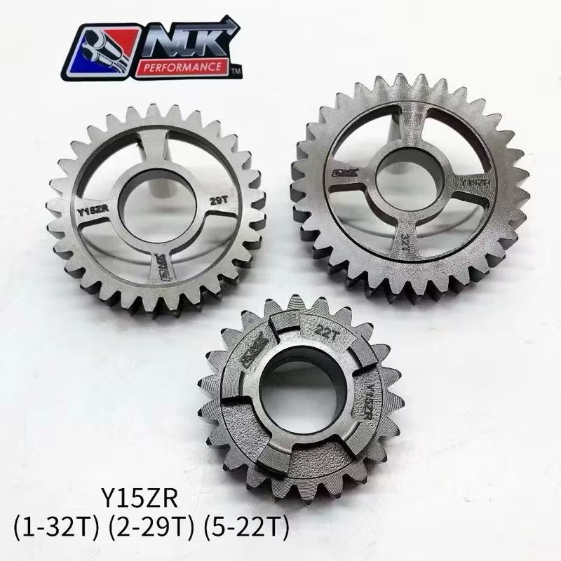 NLK RACING PERFORMANCE GEARBOX กล่อง Y15ZR Y15Z Y15 1 32T 32 , 2 29T 29 , 5 22T 22 กล่องเกียร์ GEARB