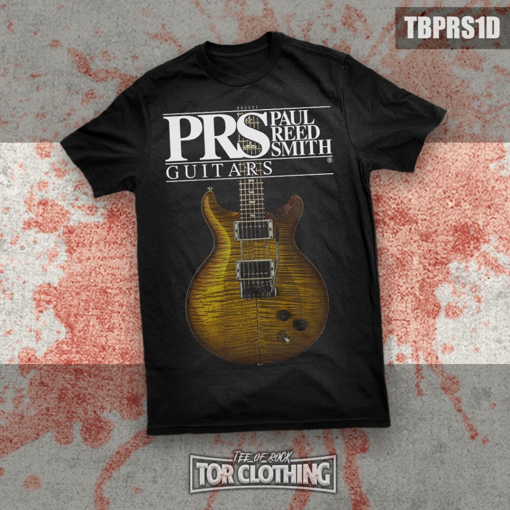 เสื้อยืด PRS - Guitar - Musician - (TBPRS1D) Tor Clothing