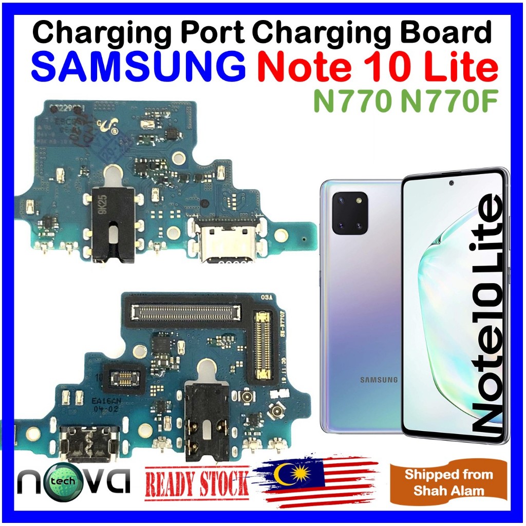 ORl ชาร์จพอร์ตชาร์จเหมาะสําหรับ SAMSUNG Galaxy หมายเหตุ 10 Lite N770 N770F พร้อมเครื่องมือเปิด