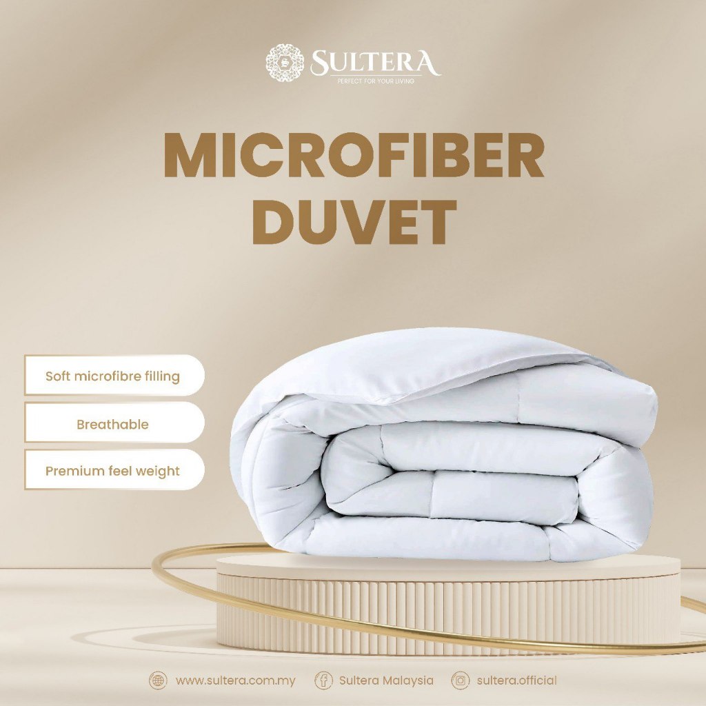 DUVET INSERT SULTERA KUALITI HOTEL 5 BINTANG KING / QUEEN !! ความสะดวกสบายกว่าที่เพรียวบาง