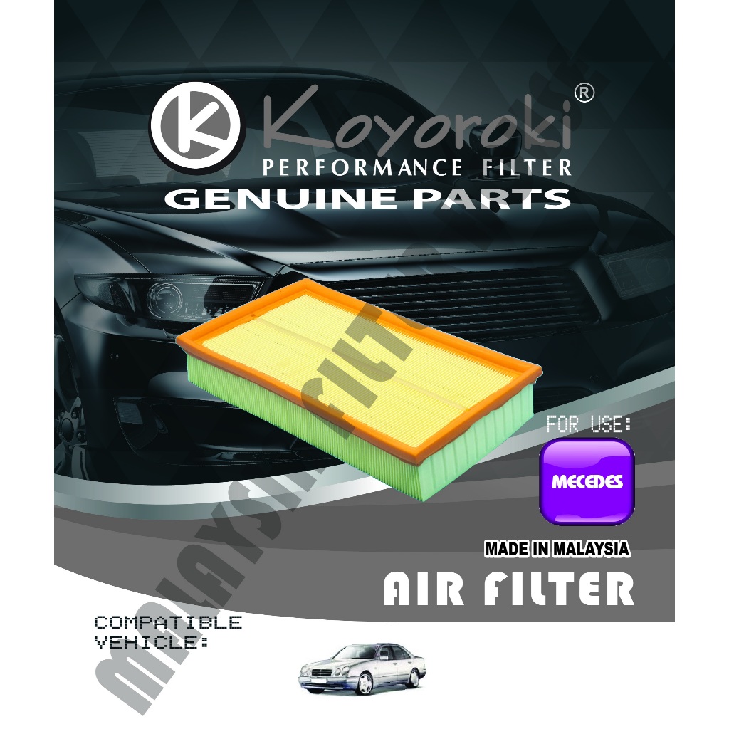 MERCEDES E-CLASS (W210 S210) E200 E220 E230 E240 PENAPIS กรองอากาศ RMC-34175-U 604 094 05 04
