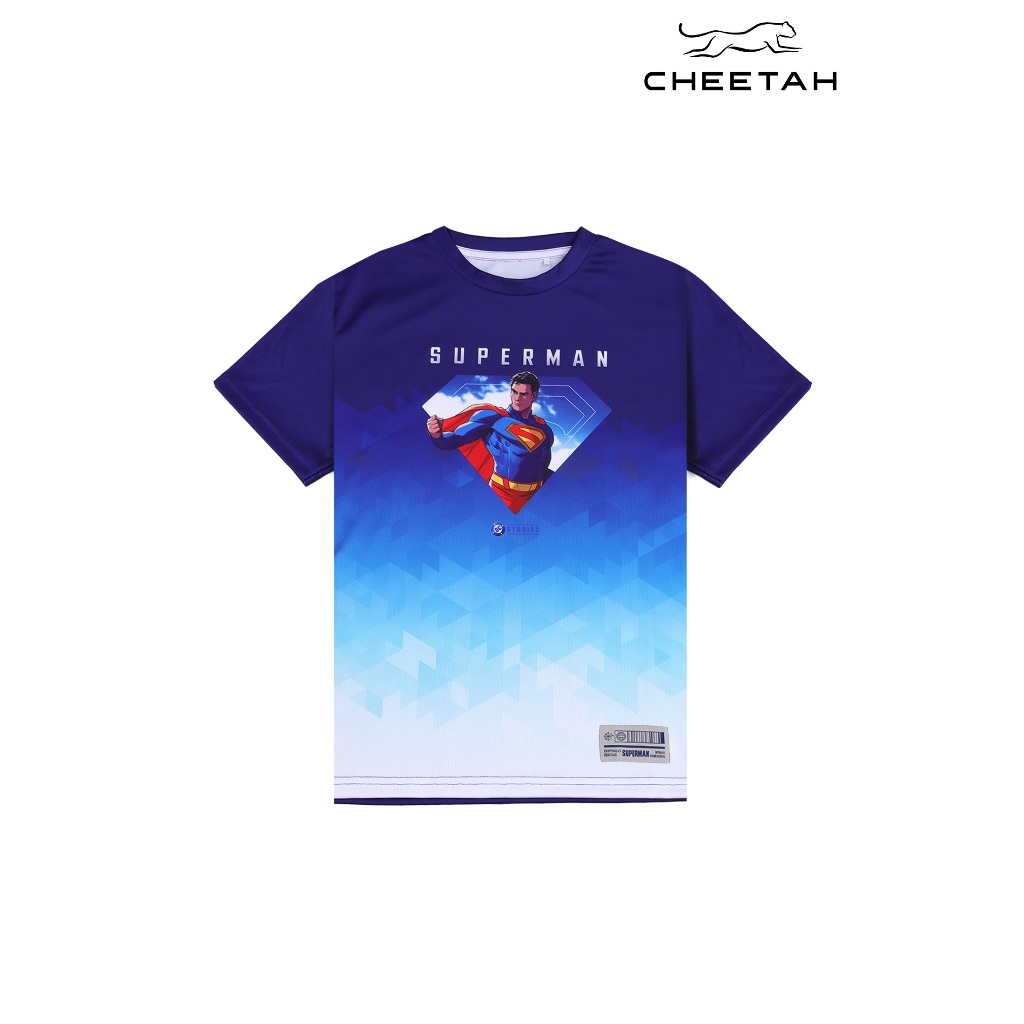 Cheetah Kids Boy Superman Movie Microfiber T-Shirt Lengan Pendek - CJ-93862
