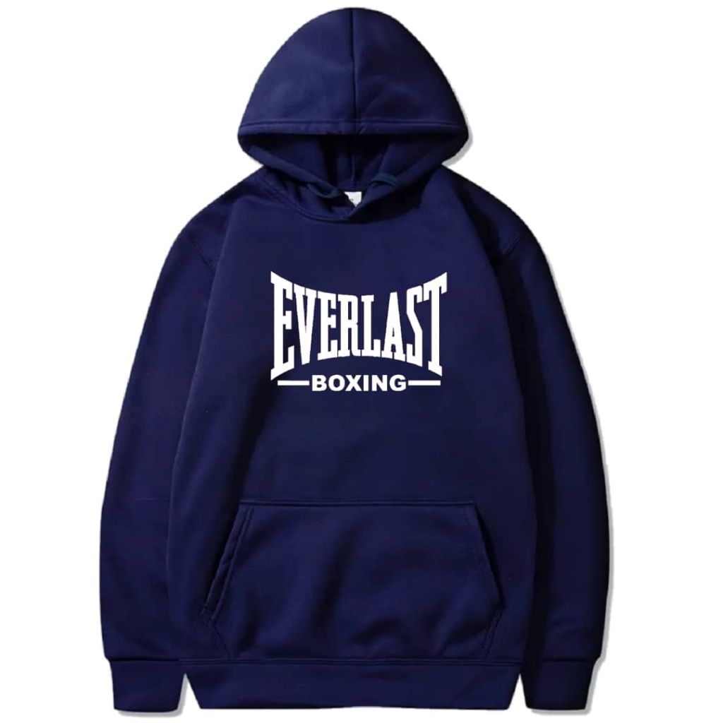 สินค้ามาใหม่ HOODIES EVERLAST B0XING UNISEX ผ้าฝ้าย 100% S-5XL คุณภาพระดับพรีเมียม 250GSM