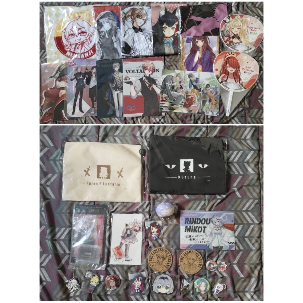 NIJISANJI HOLOLIVE LIZE HELESTA HOSHOU MARINE IKE EVELAND ADO 96NEKO FUWA MINATO KANAE KUZUHA MERCH 