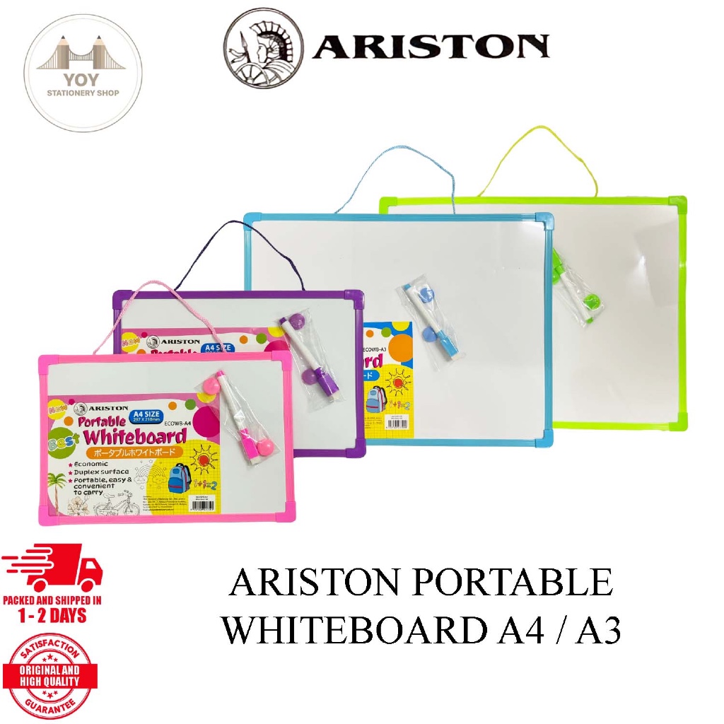 ARISTON PORTABLE WHITEBOARD A4 / A3