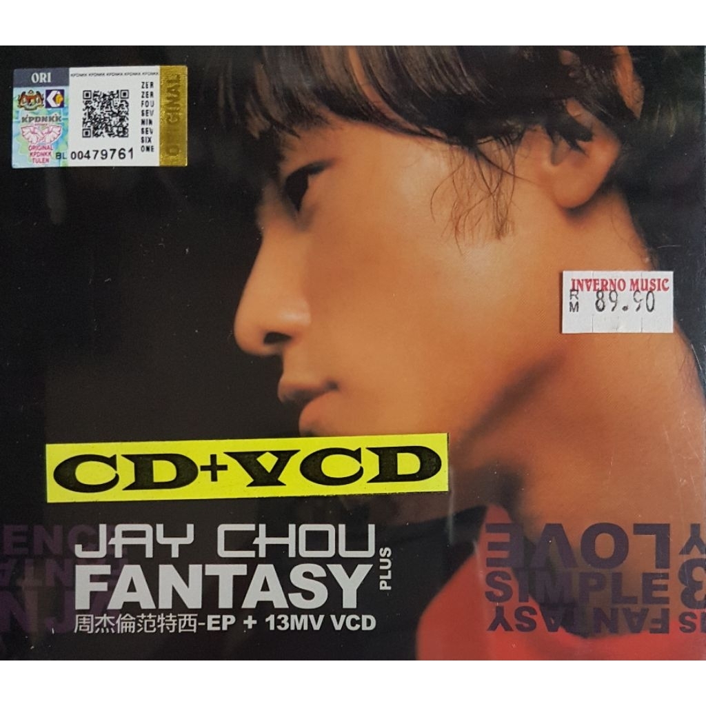 Jay Chou Jay Chou-Fantasy EP