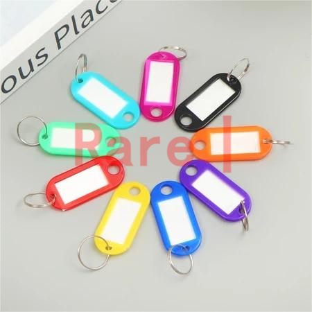 ป้ายพวงกุญแจ ID Key Tag Organizer Office Home KEY TAG / KEY RING LABEL TAG/ NAME TAG 标记牌