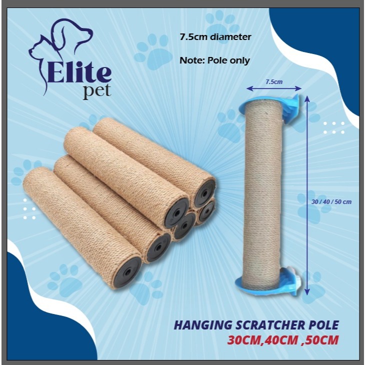 เสาแขวน Cat Scratch Tree Tower CAGE Scratch Tower กรงแมวอุปกรณ์เสริม Scratching Tree CAGE Sisal Post