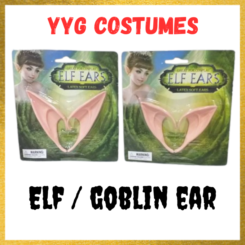 Elf Ears Fairy Goblin สําหรับปาร์ตี้ธีมงานคอสเพลย์