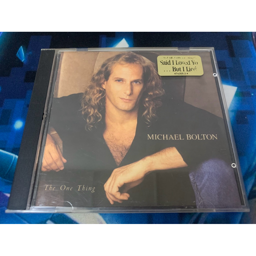 (CD) MICHAEL BOLON - The One Thing (1993)