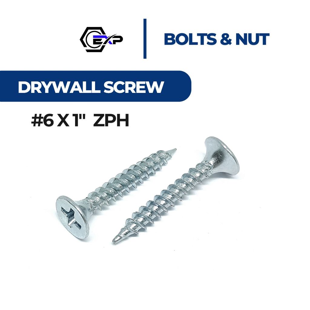 DRYWALL SCREW 06 x 1 " ZPH (สกรูส่วนประกอบและส่วน)