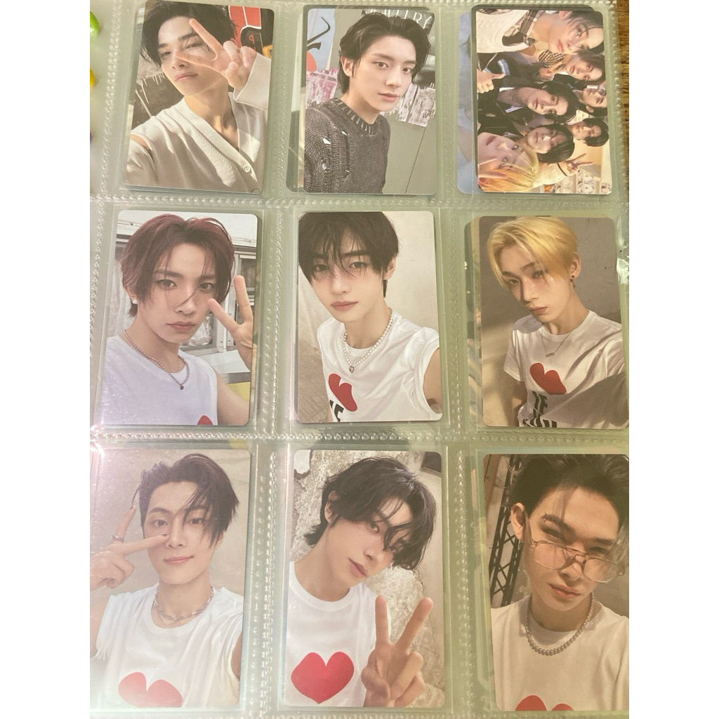OFFICIAL ENHYPEN PHOTOCARDS niki heesung sunghoon jake jay