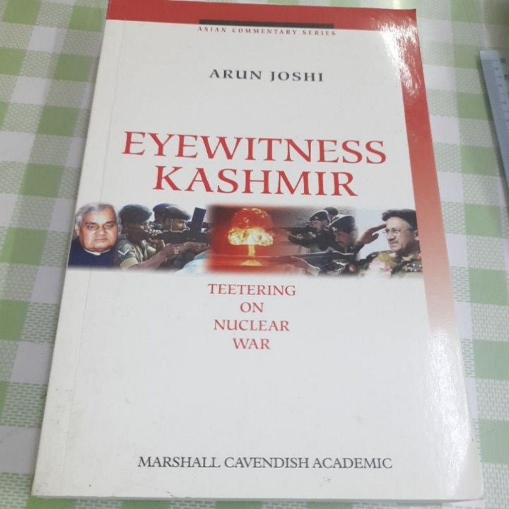 EYEWITNESS KASHMIR - ARUN JOSHI ( terpakai)