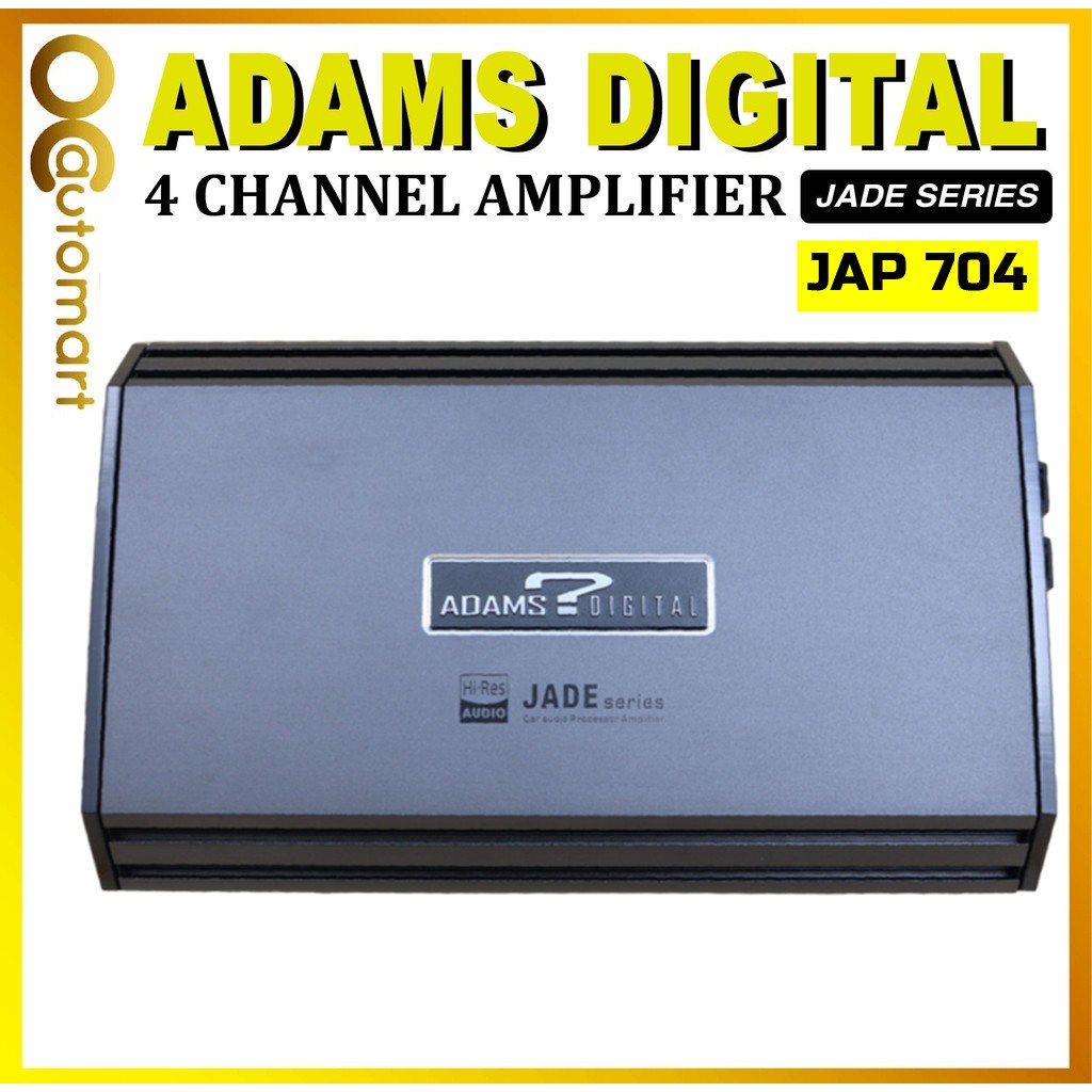 Adams ดิจิตอล 4 ช่องหรือ Class D Monoblock เครื่องขยายเสียง Class AB บอร์ด PCB คู่ JADE Series เครื่