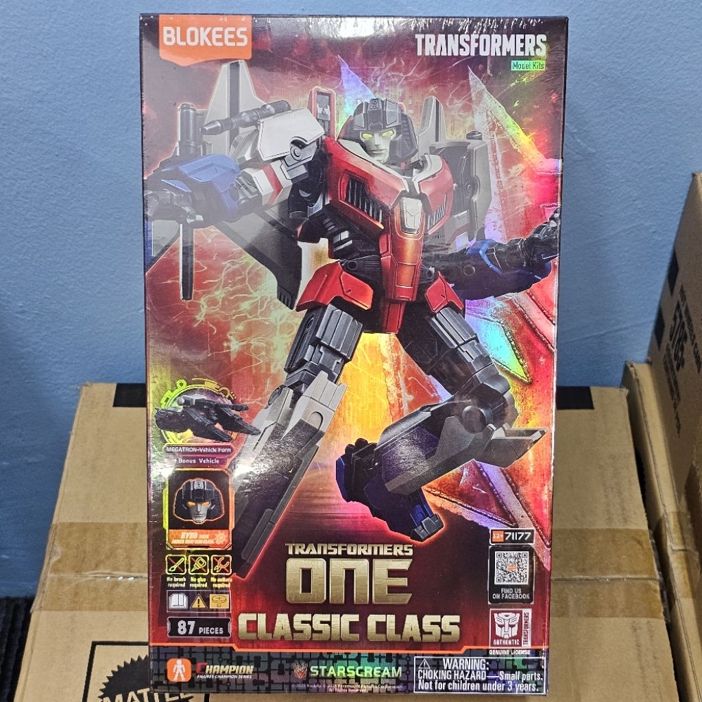 ฟิกเกอร์ ทุกอย่าง | TRANSFORMERS STARSCREAM ONE CLASSIC CLASS 16
