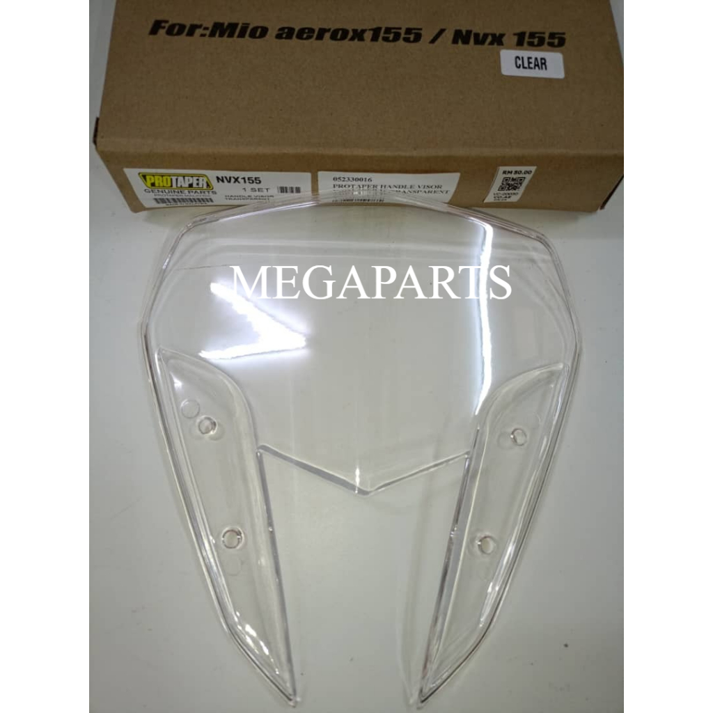 VISOR NVX155 V1 V2 COWLING VISOR WINDSCREEN NVX155 V1 V2 YAMAHA NVX VISOR CAP YAMAHA