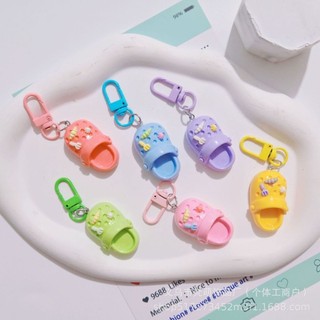 Cute Mini Sandal Shoes Keychain, Bag pack Pencil Box, Comel Kasut Rantai.