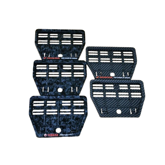 ครอบเฟรมมอเตอร์พร้อมโลโก้ CP5" X 7" c/w เบอร์ Plate สําหรับมอเตอร์ไซค์ทุกรุ่น โครงมอเตอร์ belakang