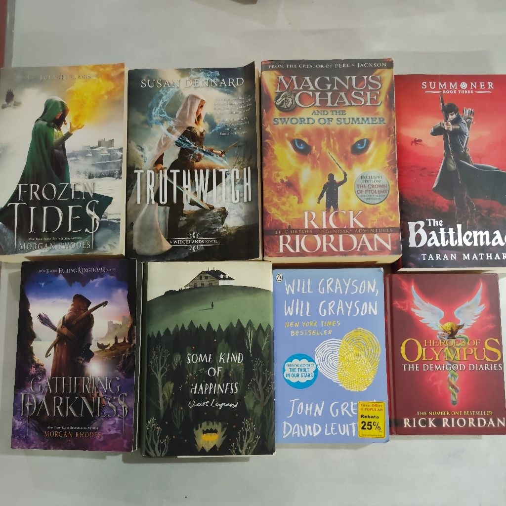 ใช้แล้ว, XD5-JUL3 (SA9) นวนิยายภาษาอังกฤษคละแบบ