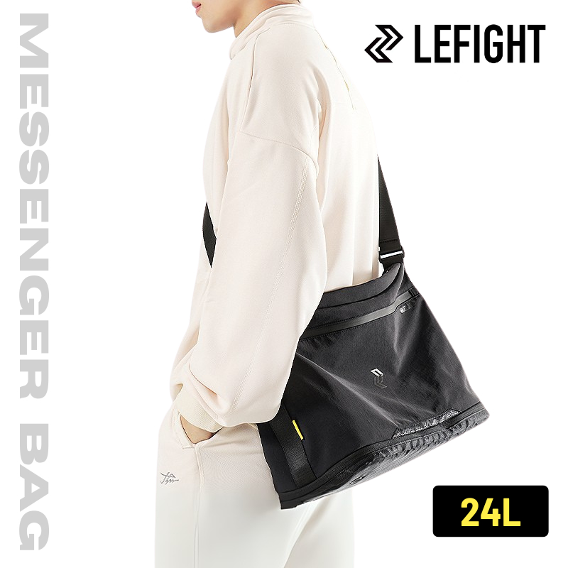 LEFIGHT Beg Sukan Pelbagai Fungsi กระเป๋ากีฬามัลติฟังก์ชั่นกระเป๋า Messenger กระเป๋ายิม ช่องใส่รองเท