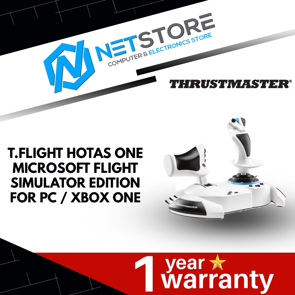 THRUSTMASTER T.FLIGHT HOTAS ONE MICROSOFT FLIGHT SIMULATOR EDITION สําหรับพีซี / XBOX ONETM - 446029