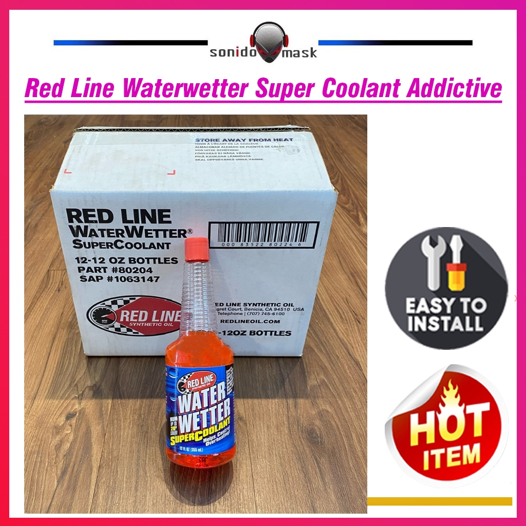 Red Line Waterweter Super Coolant Addictive Treament 355ML Redline Water Wetter Cooling WATERWETTER 