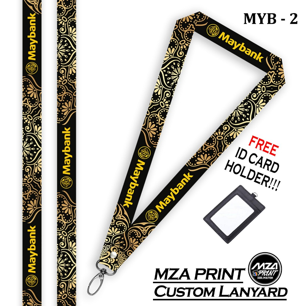 4 Design MAYBANK + ฟรี ID Card Holder PREMIUM QUALITY MAYBANK