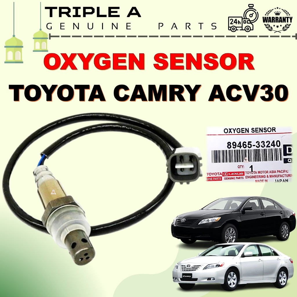 TOYOTA CAMRY ACV30 - (REAR) เซนเซอร์ออกซิเจน / O2 SENSOR / AIR FUEL SENSOR 89465-33240