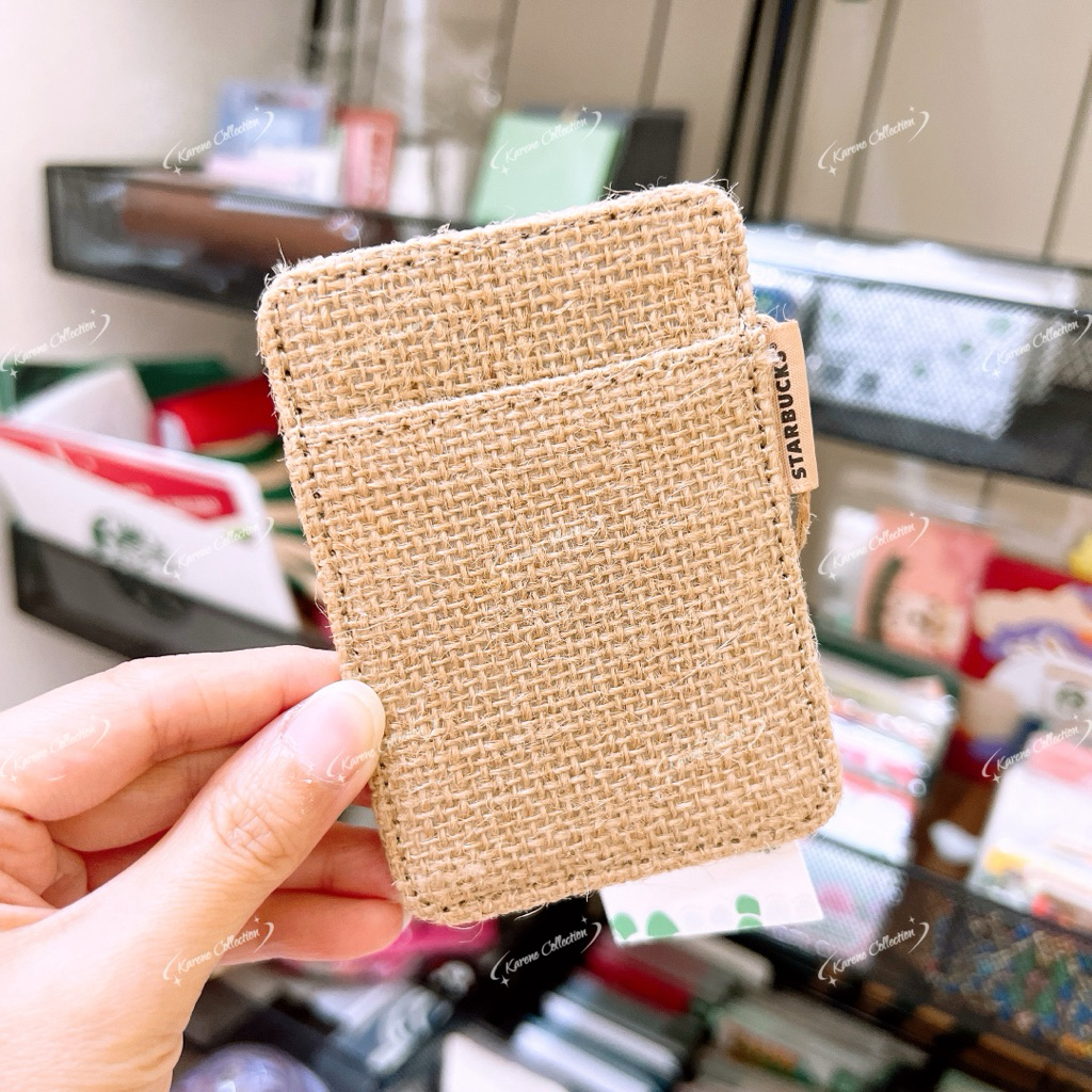 Starbucks 23th Anniversary Heritage Edition 2020 Collection ID Card Holder Qie 新 巴克23年โชคลาภ卡套