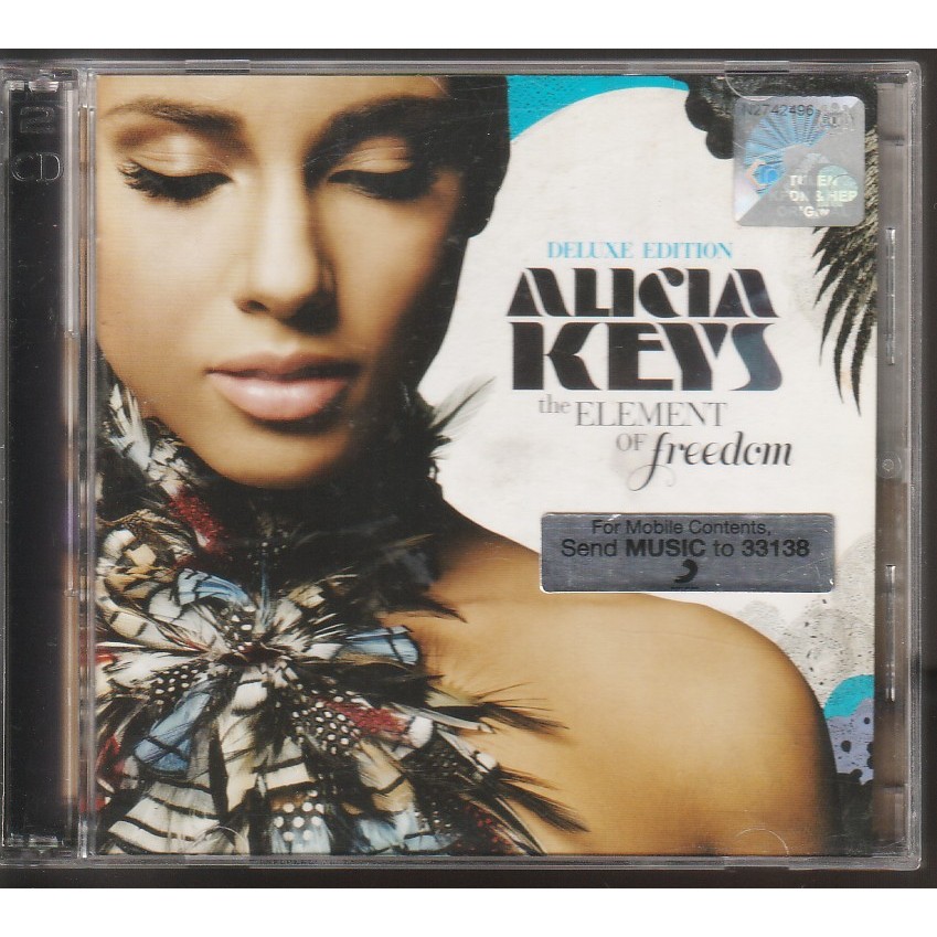 ซีดี ALICIA KEYS : THE ELEMENT OF FREEDOM : DELUXE EDITION
