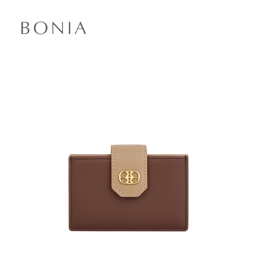 ซองใส่บัตร Bonia Brown Tonina Pemegaang Kad