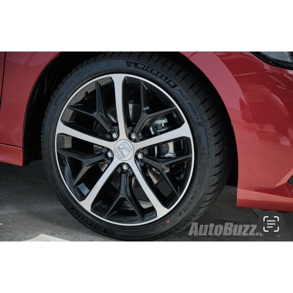 S1561 Rim Sticker Honda Civic ehev Vinyl Decal Sticker(Rim ขนาด 18 นิ้ว )
